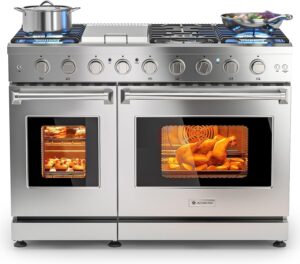 Image 1 of AAOBOSI gas range review