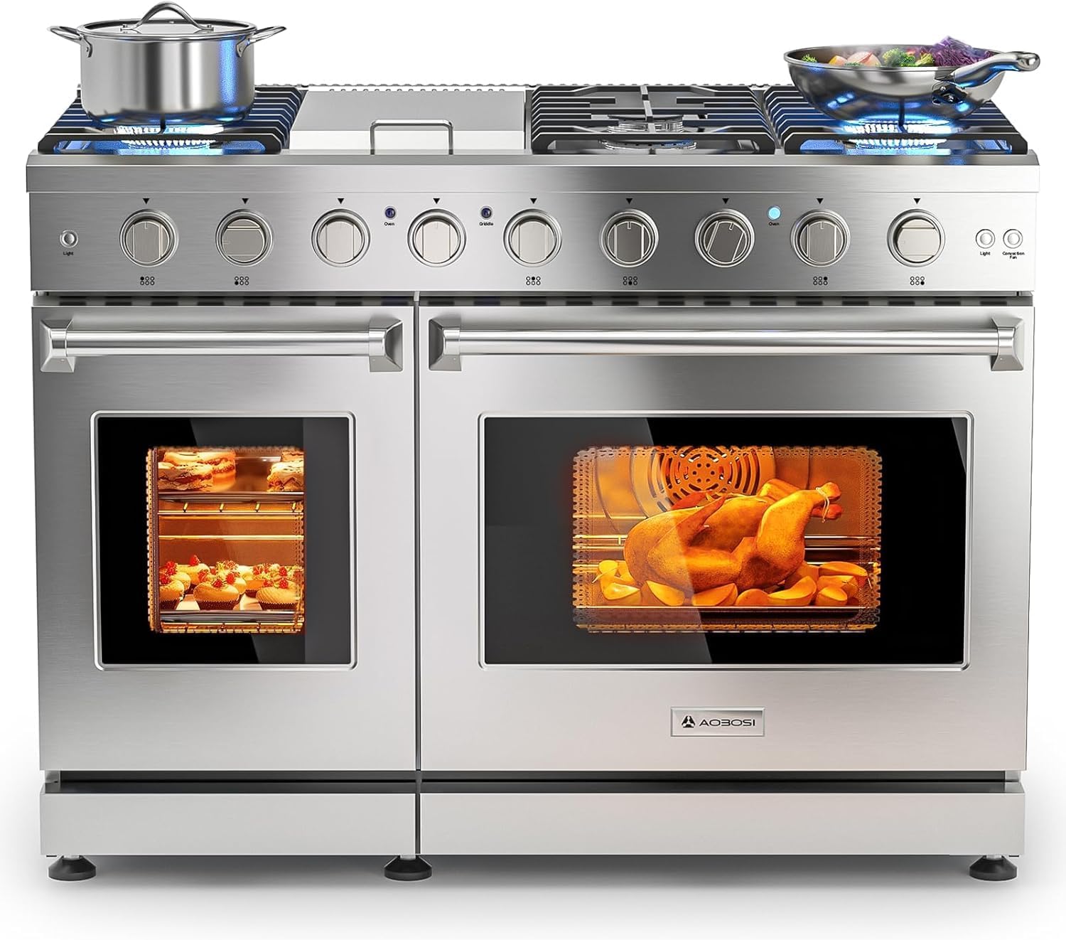 AAOBOSI gas range review,AAOBOSI gas range review pros cons,AAOBOSI freestanding range review honest opinion,AAOBOSI 48 inch gas range review verdict,AAOBOSI double oven range review worth buying,AAOBOSI stove review rating unboxing — what is included in the package