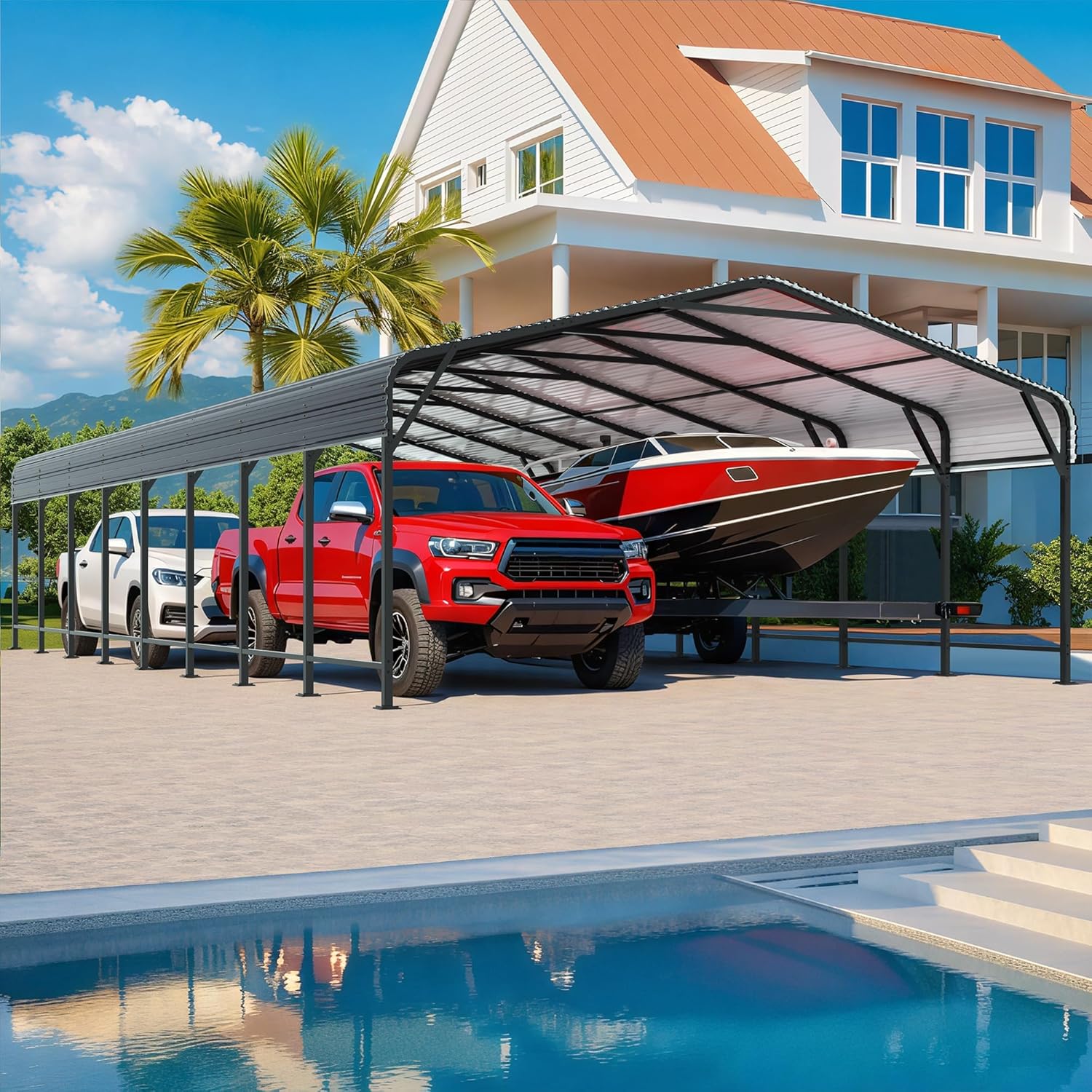 AirWire metal carport review,AirWire carport review pros cons,20x40 metal carport review honest opinion,AirWire heavy duty carport review verdict,AirWire carport review and rating,AirWire metal carport worth buying review unboxing — what comes in the box