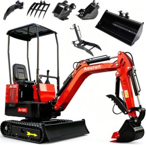 Image 1 of Aoururl 1.4 ton mini excavator review