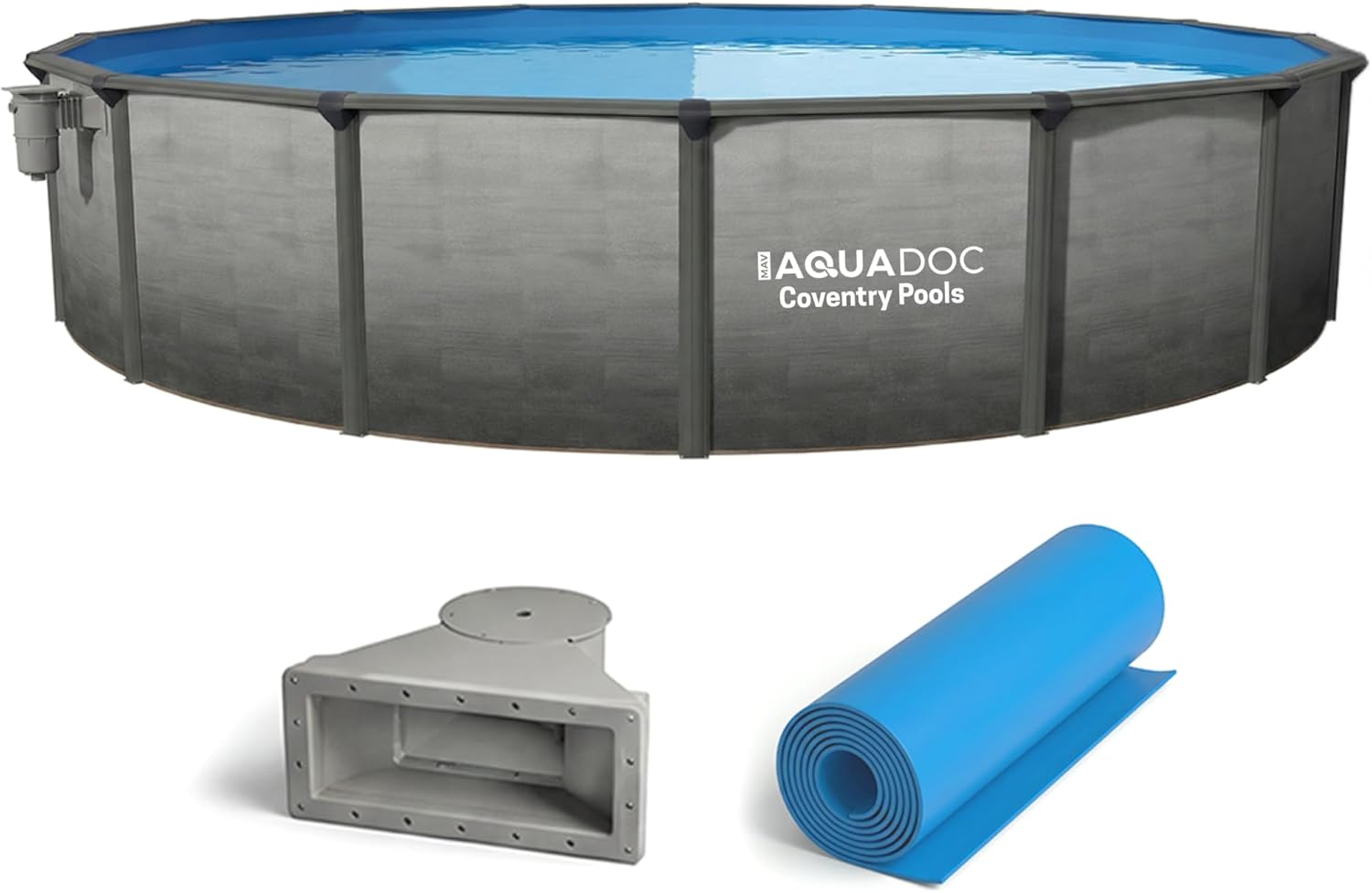 AquaDoc Coventry pool review — unboxing and first impressions of the steel wall pool kit