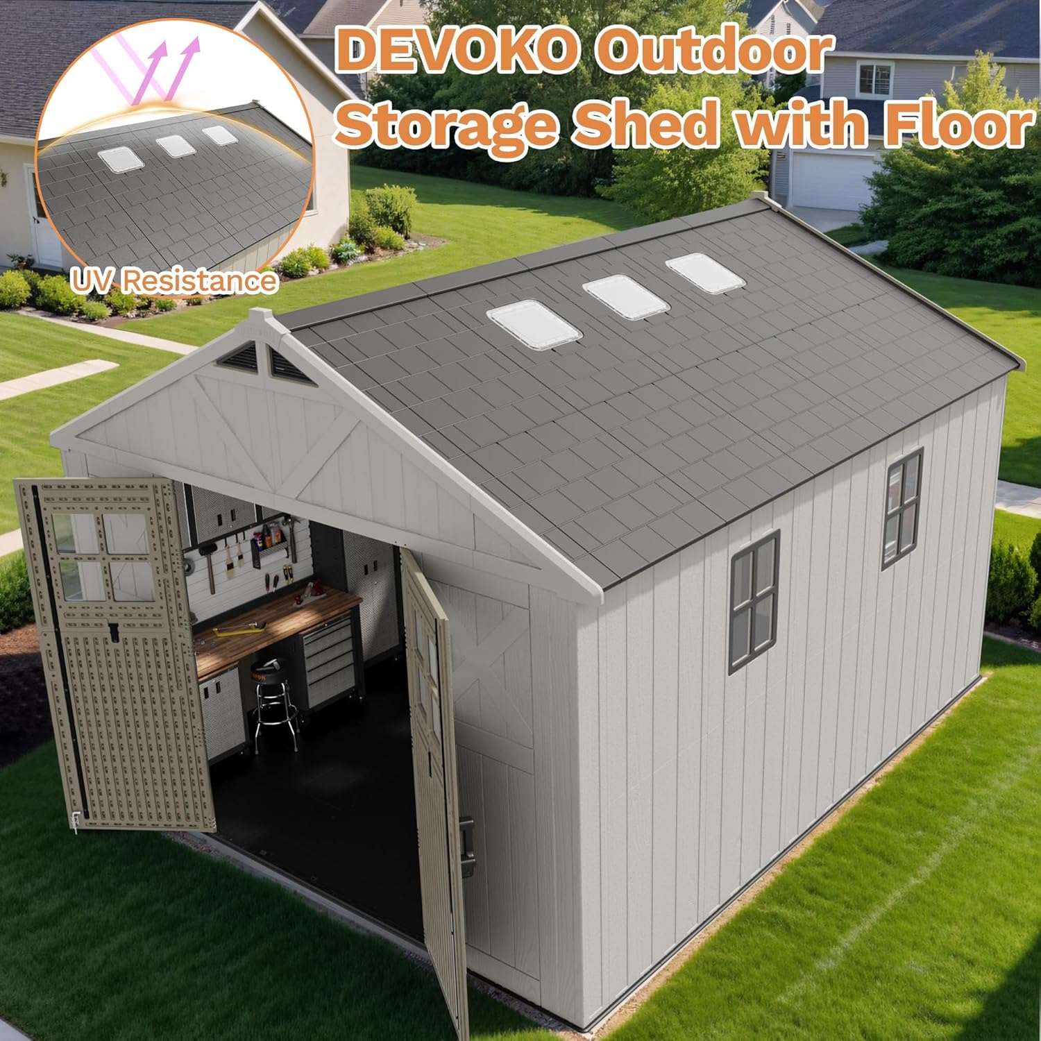 Devoko Outdoor Storage Shed Review: Honest Pros & Cons 3 Devoko outdoor storage shed review,Devoko resin shed review pros cons,Devoko 10x12 shed review and rating,is Devoko storage shed worth buying,Devoko plastic shed review honest opinion,Devoko garden shed review verdict — setup process and usability