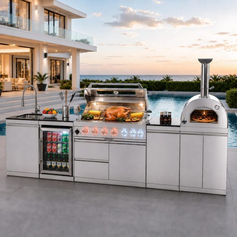 Image 1 of Doredo 128 modular outdoor kitchen island review