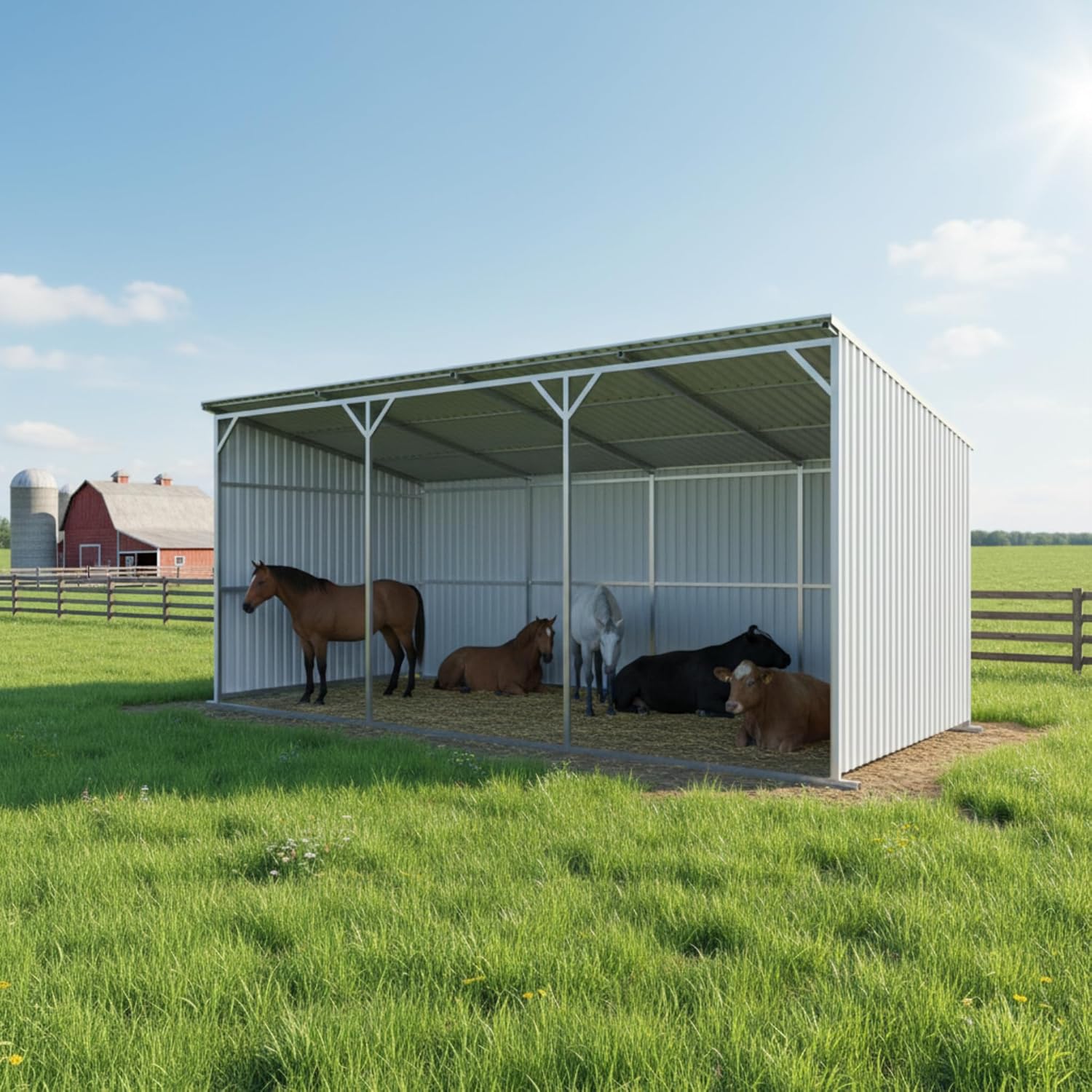 DuraYu Livestock Shelter Review: Is It Worth Buying? 2 DuraYu livestock shelter review,DuraYu farm shed review and rating,is DuraYu livestock shelter worth buying,DuraYu shelter review pros cons,DuraYu run-in shed honest review,DuraYu metal shed review verdict key features examined up close