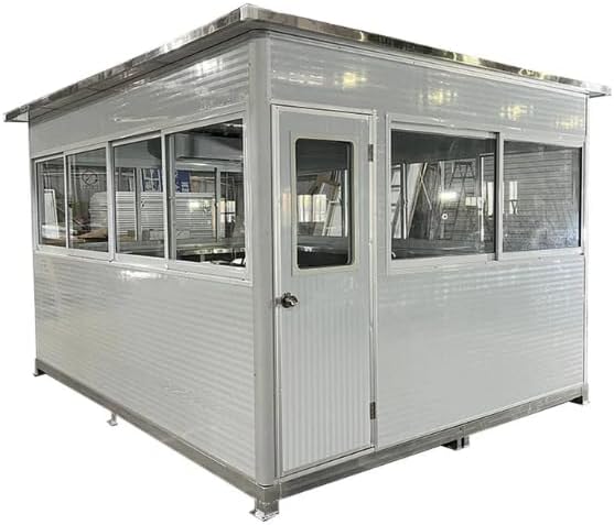 Guard Shack 10x12ft review,security control room review verdict,guard booth with AC review pros cons,is guard shack worth buying review,guard shack EPS insulation review honest opinion,guard house 10x12 review and rating unboxing — what is included in the package