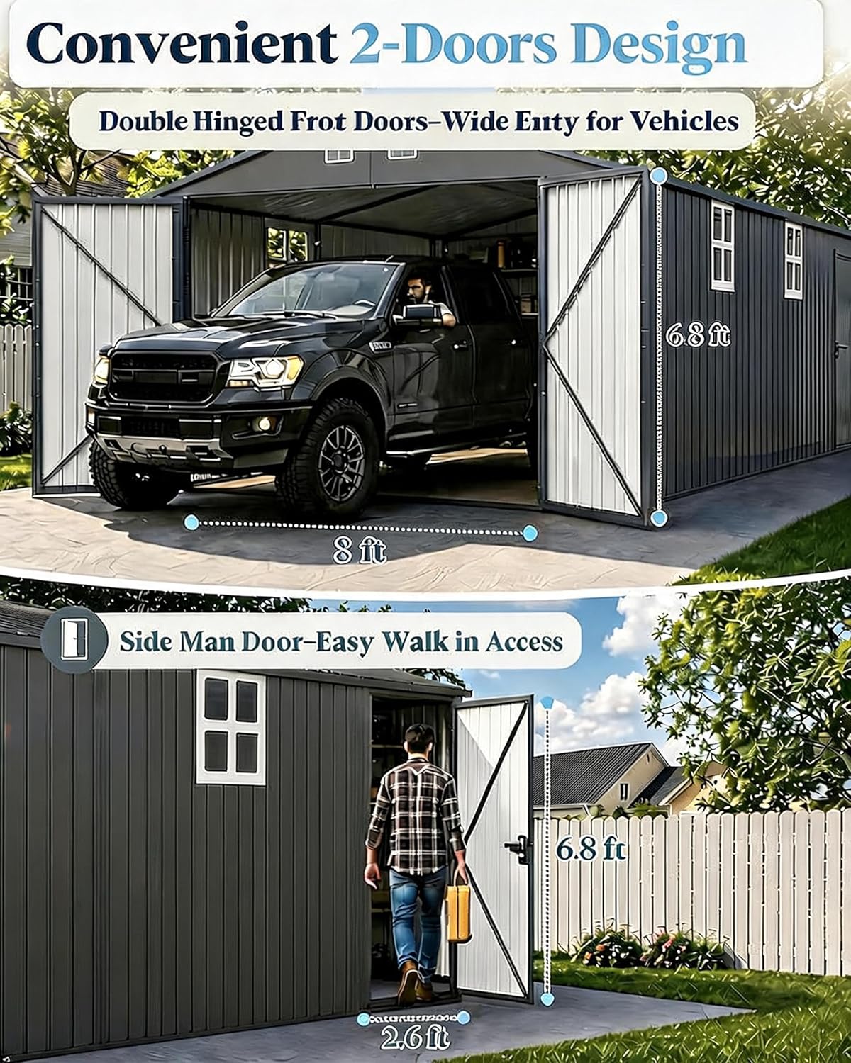 IDEALHOUSE 12x25 metal garage shed review,IDEALHOUSE 12x25 shed review and rating,is IDEALHOUSE metal garage shed worth buying,IDEALHOUSE metal shed review pros cons,IDEALHOUSE metal garage shed honest opinion,IDEALHOUSE 12x25 metal shed review verdict after extended use — long-term performance
