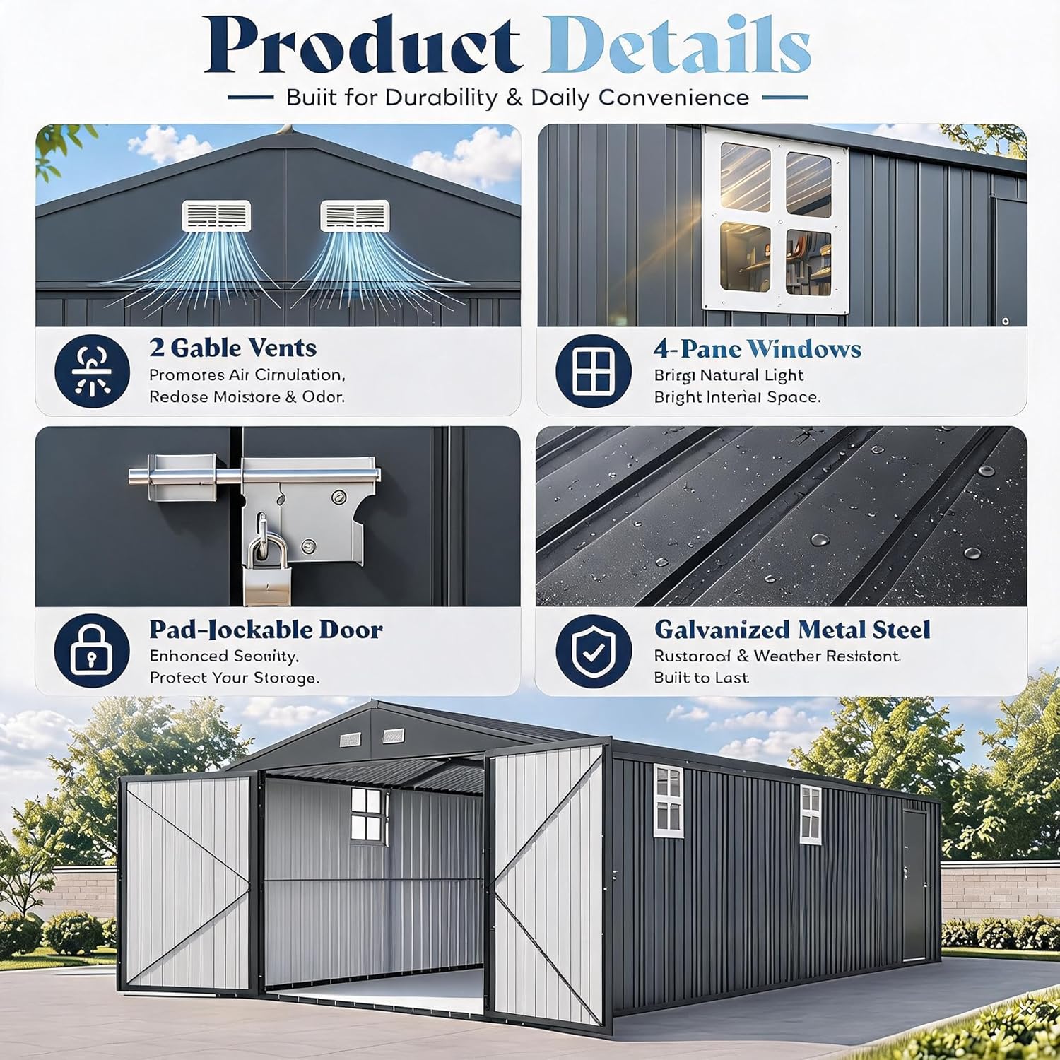 IDEALHOUSE 12x25 metal garage shed review,IDEALHOUSE 12x25 shed review and rating,is IDEALHOUSE metal garage shed worth buying,IDEALHOUSE metal shed review pros cons,IDEALHOUSE metal garage shed honest opinion,IDEALHOUSE 12x25 metal shed review verdict features evaluated through real use