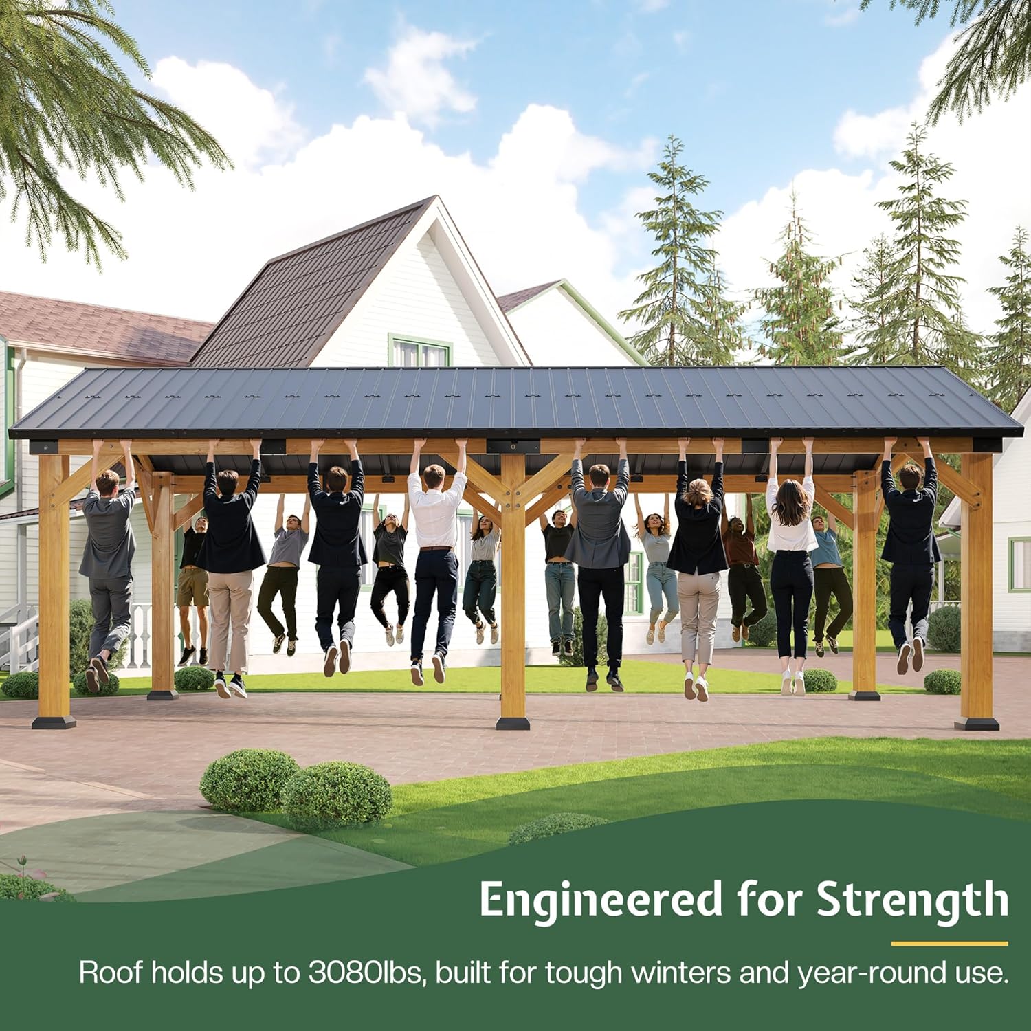 Jocisland 12x24 Cedar Wood Carport Review: Our Honest Take 4 Setup and practical use guide for Jocisland 12x24 cedar wood carport review