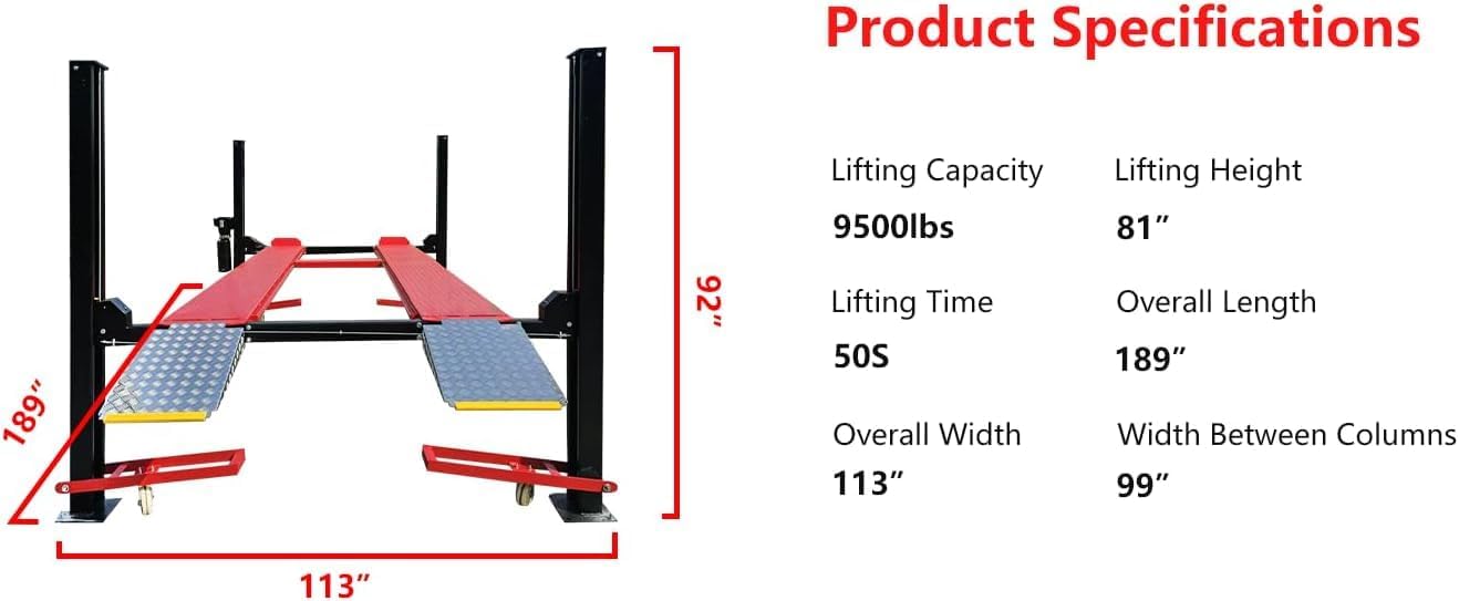 KATOOL 4 post lift review,KATOOL 9500lbs 4 post lift review,KATOOL 4 post lift review and rating,4 post lift review honest opinion,KATOOL parking lift review pros cons,KATOOL 4 post lift review verdict unboxing and complete package contents