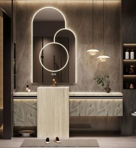 Image 1 of LUTHXAY freestanding vanity review