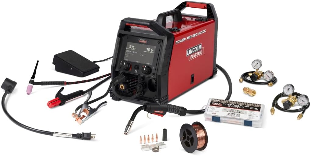 Lincoln Electric POWER MIG 220 AC/DC Review: Pros & Cons 1 Lincoln Electric POWER MIG 220 AC/DC review unboxing — first impressions and build quality assessment