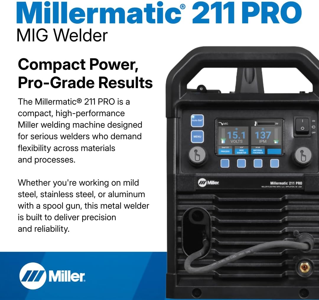 Millermatic 211 PRO review,Millermatic 211 PRO review and rating,is Millermatic 211 PRO worth buying,Millermatic 211 PRO review pros cons,Millermatic 211 PRO review honest opinion,Miller 211 PRO review verdict key features and specifications overview