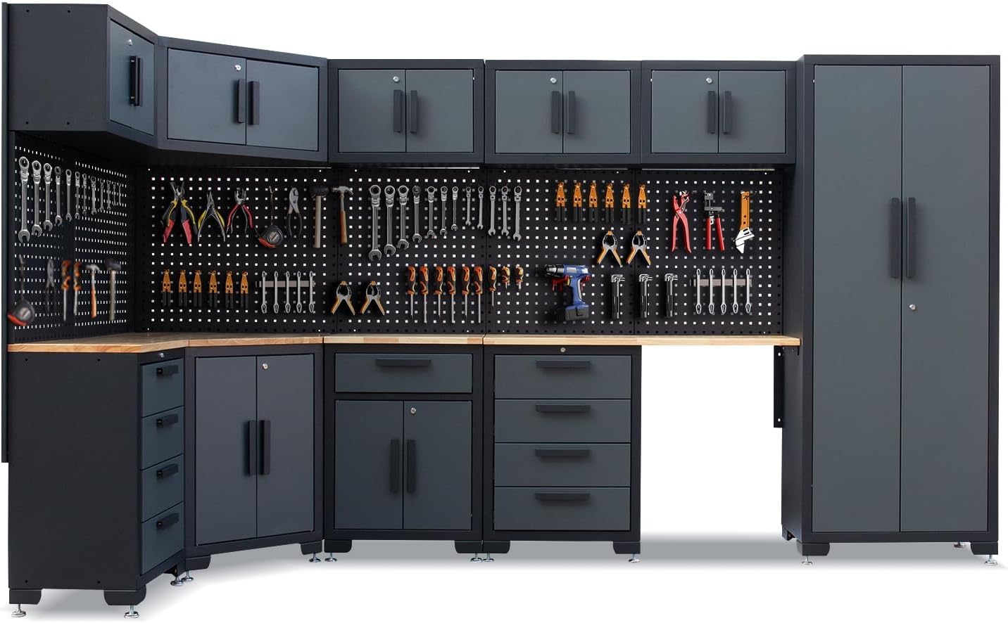 Tsnritor Garage Storage Cabinet Review: Honest Pros & Cons 1 Tsnritor garage storage cabinet review — full box contents and build quality