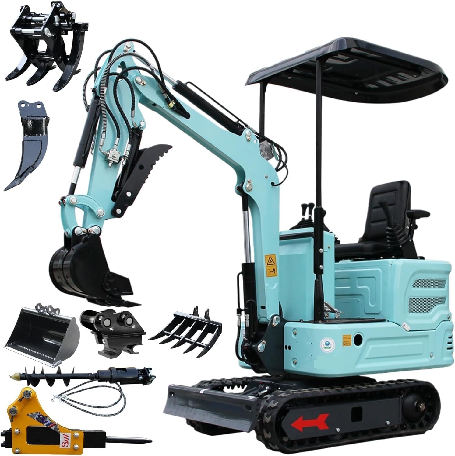 Yuntu Rapid Drive diesel excavator review honest opinion unboxing and first impressions on delivery day