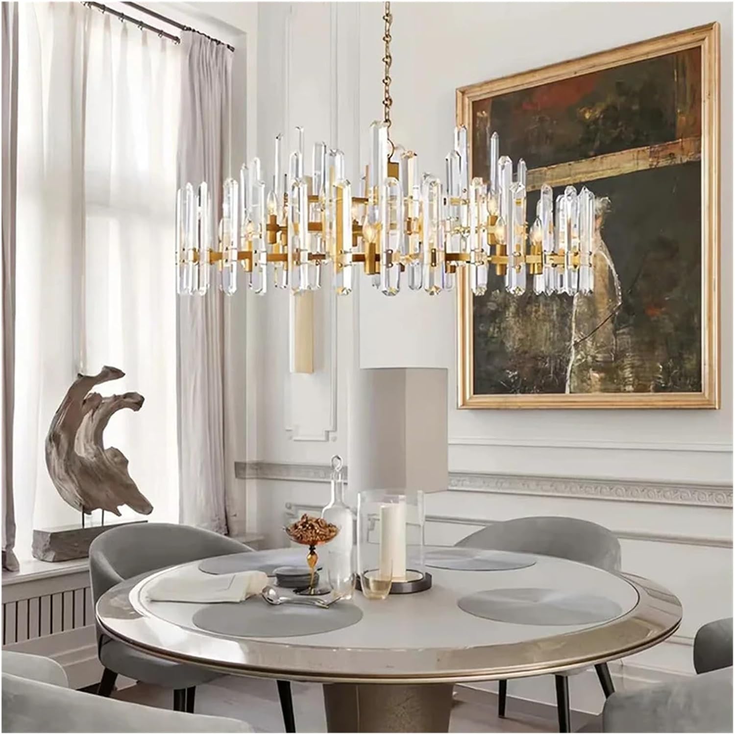 Modern Minimalist Chandelier Review: Pros & Cons Verdict 2 modern minimalist chandelier review,gold black crystal chandelier review,circular chandelier review pros cons,is this crystal chandelier worth buying,modern minimalist chandelier review verdict,gold black chandelier review honest opinion setup and first use experience