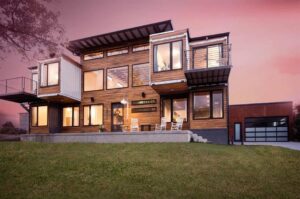 Image 1 of shipping container café review