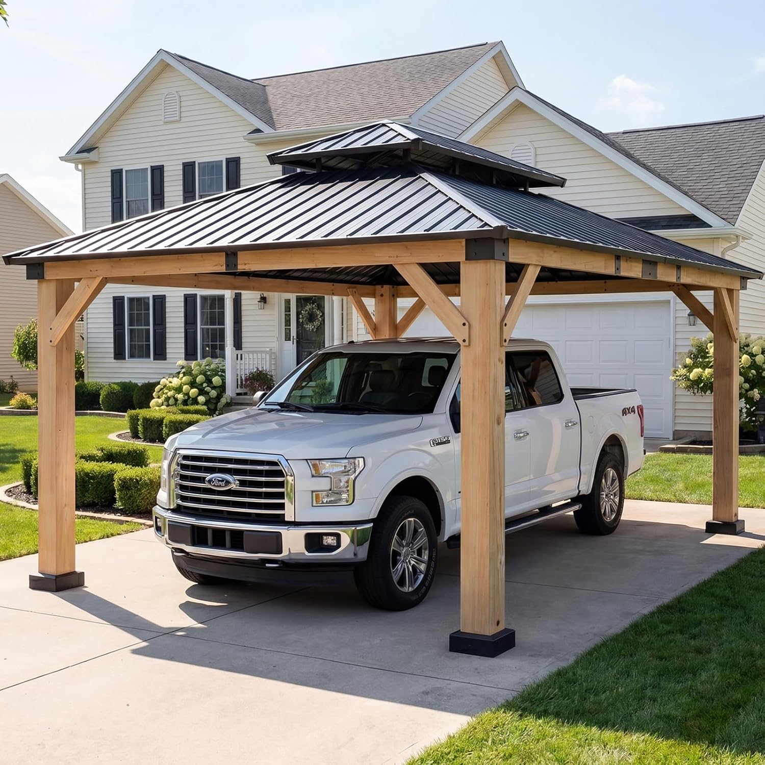 Aoxun Carport Review: Honest Pros & Cons Worth Buying? 1 Aoxun carport review,Aoxun carport review and rating,is Aoxun carport worth buying,Aoxun cedar wood carport review pros cons,Aoxun carport review honest opinion,Aoxun hardtop carport review verdict unboxing — first impressions and build quality assessment
