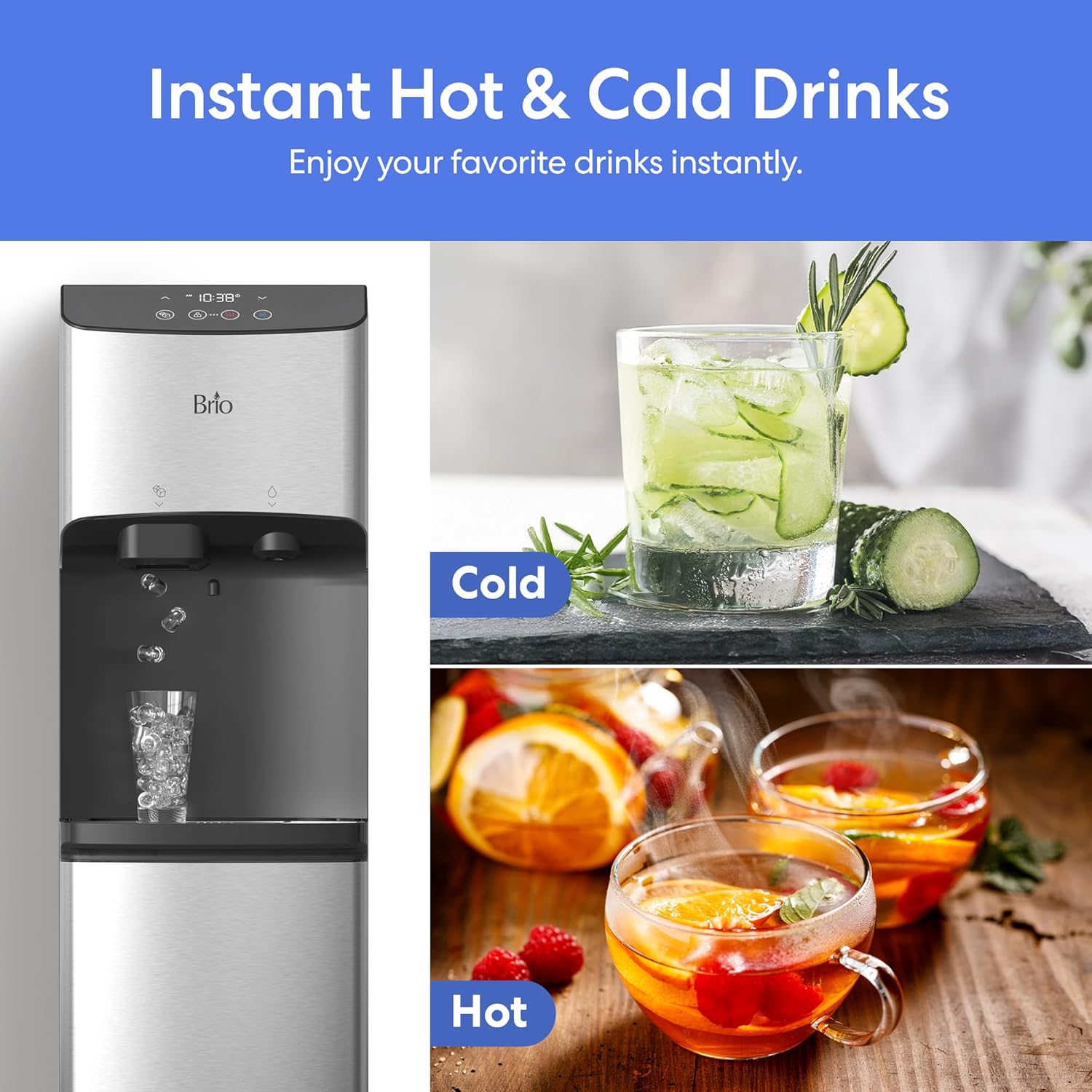 Brio 520 water dispenser review,Brio 520 ice maker review pros cons,Brio bottom load water cooler review,Brio 520 dispenser honest opinion,is Brio 520 worth buying review,Brio 520 water cooler review verdict performance test results