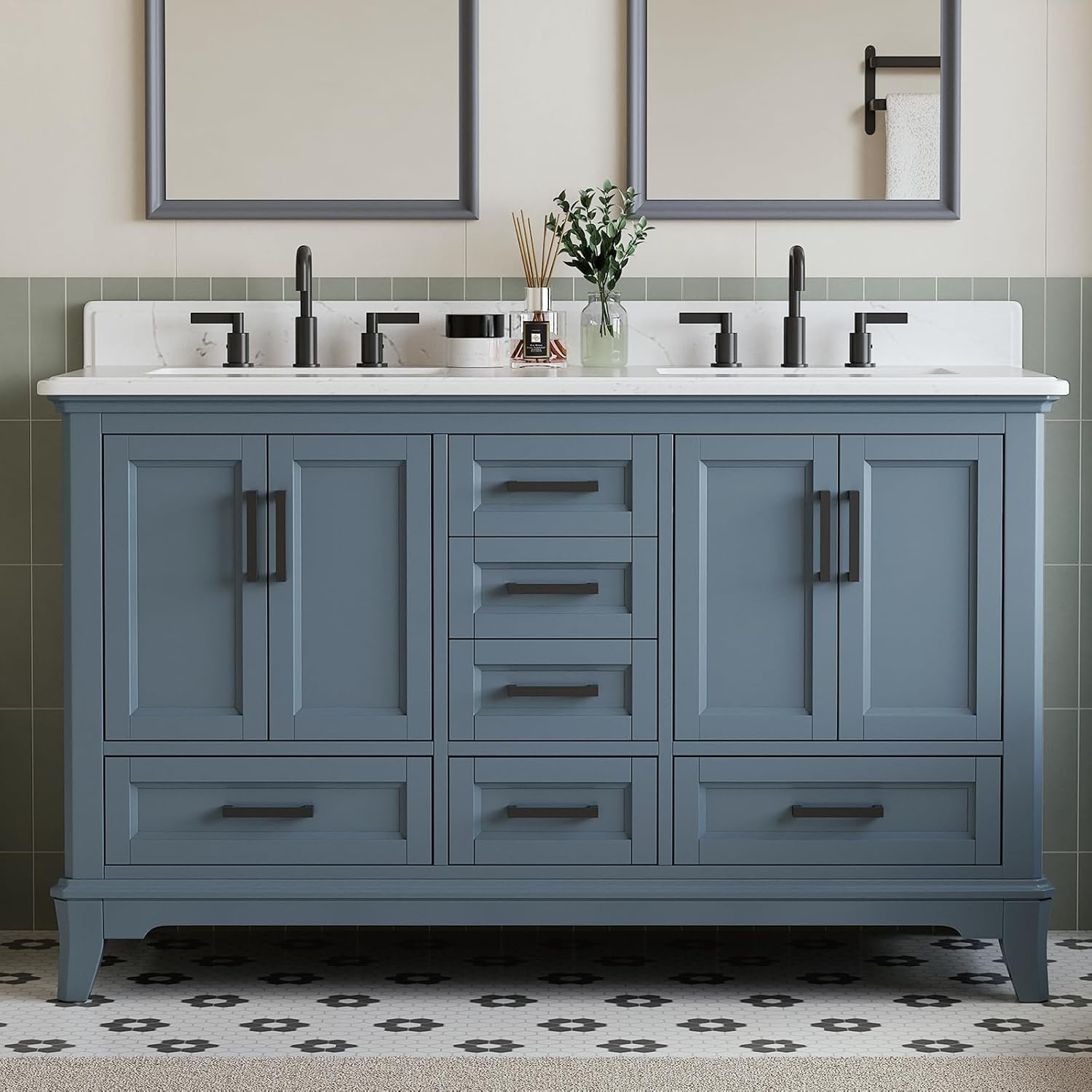DELUXE LIVING 60 inch double sink vanity review, DELUXE LIVING double sink vanity review and rating, is DELUXE LIVING 60 inch vanity worth buying, DELUXE LIVING bathroom vanity review pros cons, DELUXE LIVING vanity review honest opinion, DELUXE LIVING 60 inch vanity review verdict build quality and materials close-up