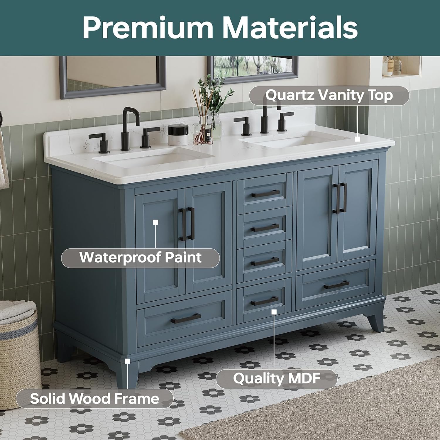 DELUXE LIVING 60 inch double sink vanity review, DELUXE LIVING double sink vanity review and rating, is DELUXE LIVING 60 inch vanity worth buying, DELUXE LIVING bathroom vanity review pros cons, DELUXE LIVING vanity review honest opinion, DELUXE LIVING 60 inch vanity review verdict features in daily use