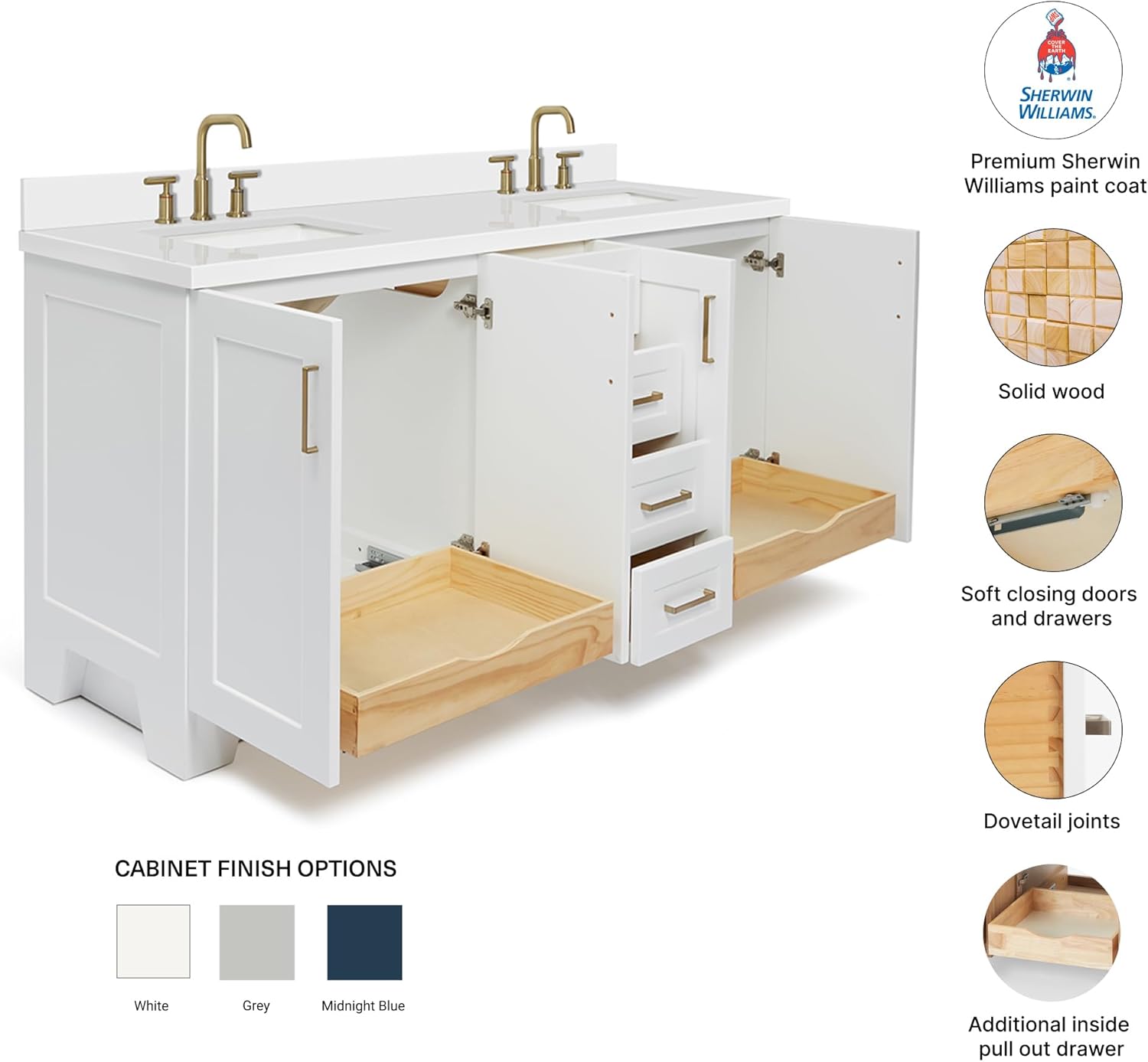 DKB Emilia 72 inch vanity review,DKB Emilia double sink vanity review and rating,DKB vanity review pros cons,DKB Emilia vanity worth buying,DKB Emilia vanity review honest opinion,DKB 72 inch vanity review verdict after extended use — long-term performance