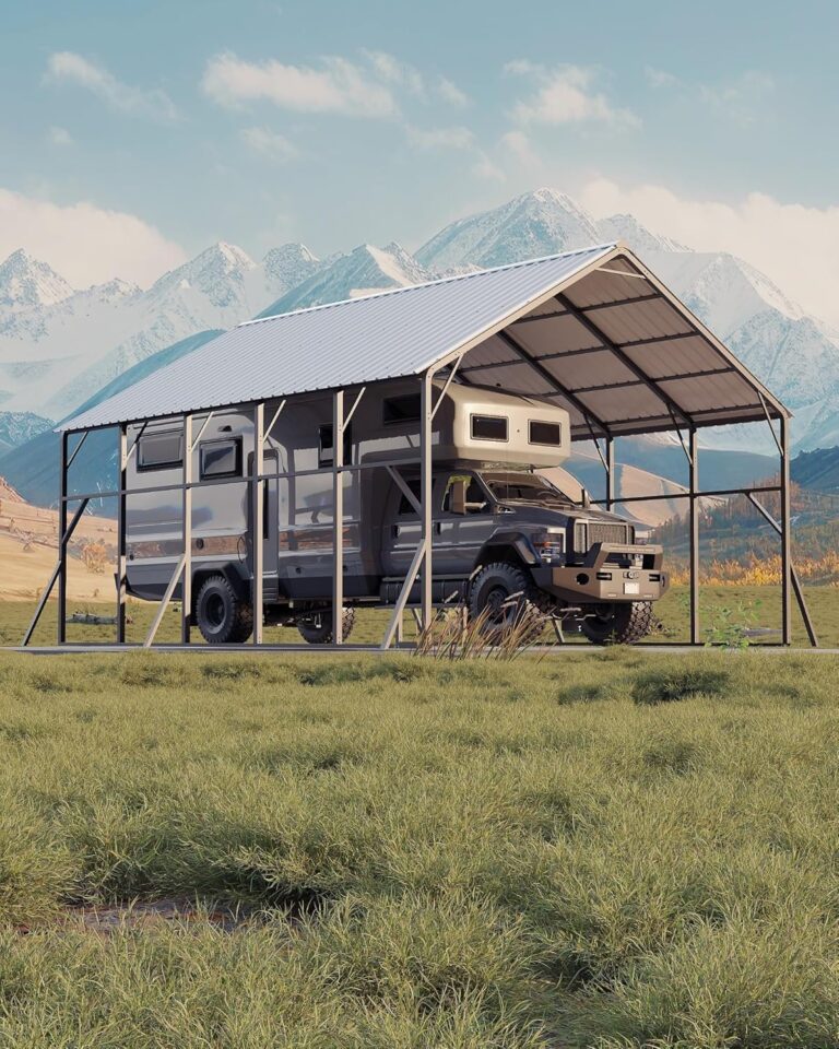 Image 1 of Garvee metal carport kit review