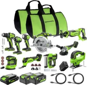 Image 1 of Greenworks 24V tool combo review