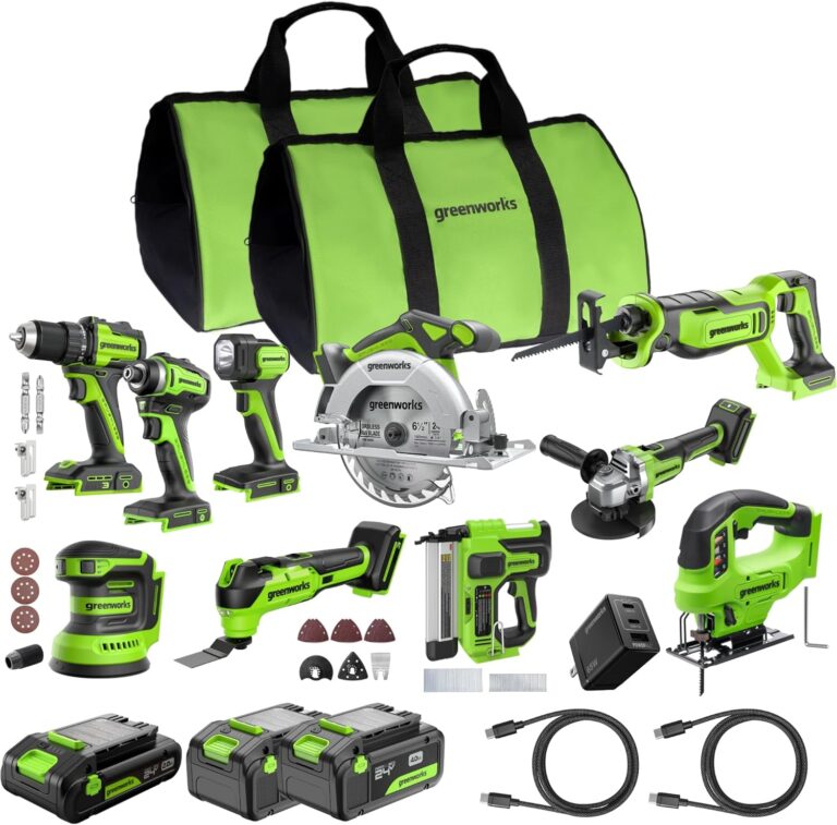 Image 1 of Greenworks 24V tool combo review