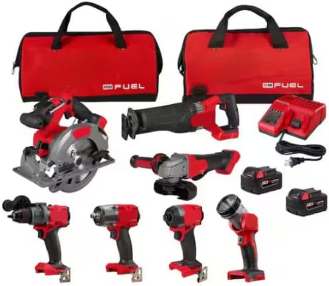 Milwaukee 3697-27 combo kit review — full unboxing showing every item included