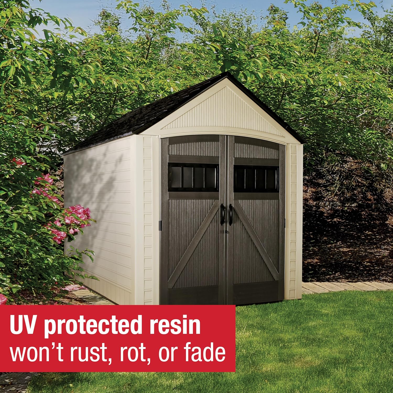 Rubbermaid Resin Outdoor Storage Shed Review: Pros & Cons 2 Rubbermaid resin outdoor storage shed review real-world performance test results showing weather resistance