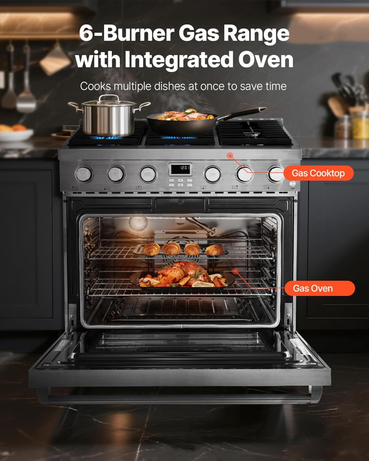 VEVOR Gas Range Oven Review: Honest Pros & Cons Worth Buying? 2 VEVOR gas range oven review,VEVOR gas range oven review and rating,is VEVOR gas range oven worth buying,VEVOR gas range oven review pros cons,VEVOR gas range oven review honest opinion,VEVOR gas range oven review verdict during hands-on performance testing