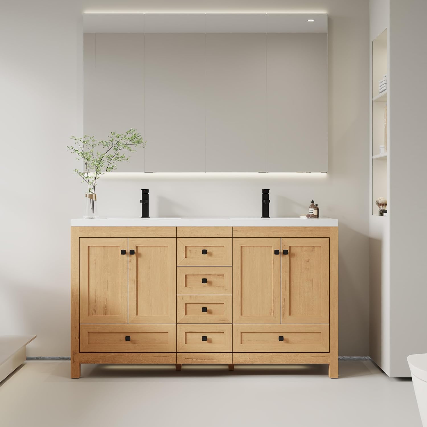 eclife 60 bathroom vanity review,eclife 60 vanity review and rating,is eclife 60 vanity worth buying,eclife 60 vanity review pros cons,eclife 60 vanity review honest opinion,eclife 60 vanity review verdict — setup process and usability