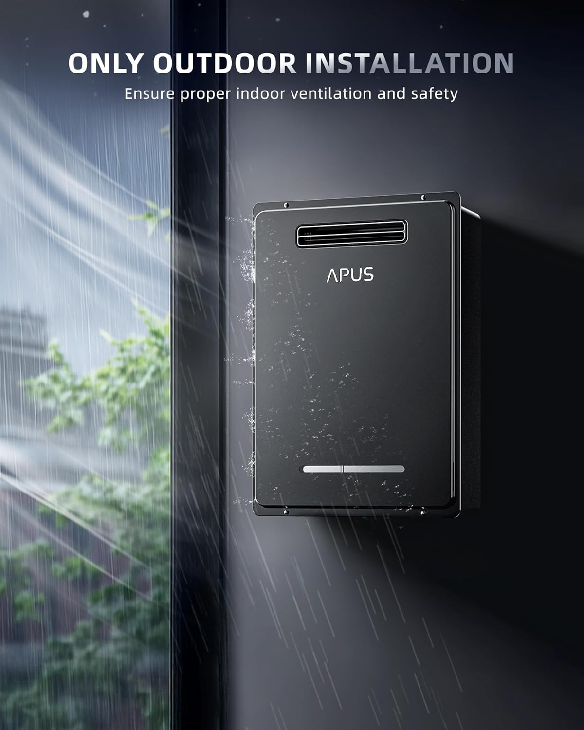 APUS 190000 BTU outdoor tankless water heater review,APUS tankless water heater review and rating,is APUS outdoor water heater worth buying,APUS 190000 BTU review pros cons,APUS 190k BTU tankless water heater review honest opinion,APUS propane tankless water heater review verdict — setup process and usability