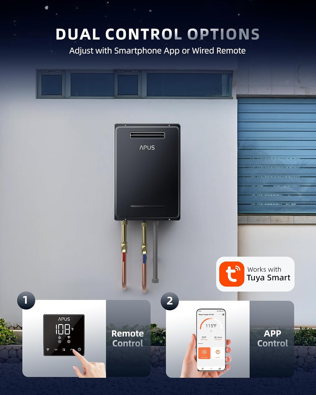 APUS 190000 BTU outdoor tankless water heater review,APUS tankless water heater review and rating,is APUS outdoor water heater worth buying,APUS 190000 BTU review pros cons,APUS 190k BTU tankless water heater review honest opinion,APUS propane tankless water heater review verdict — performance test results