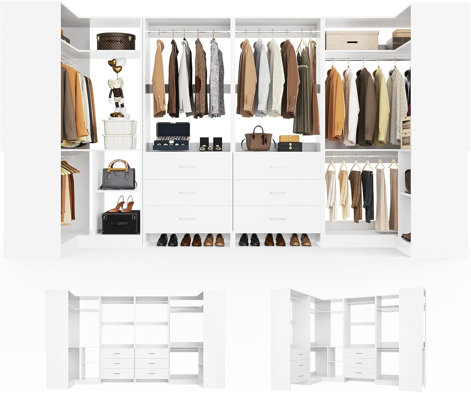 Aheaplus closet system review,Aheaplus closet system review and rating,Aheaplus closet system review pros cons,Aheaplus closet system review honest opinion,Aheaplus closet system review verdict,Aheaplus walk-in wardrobe organizer review - detailed features and technical specifications