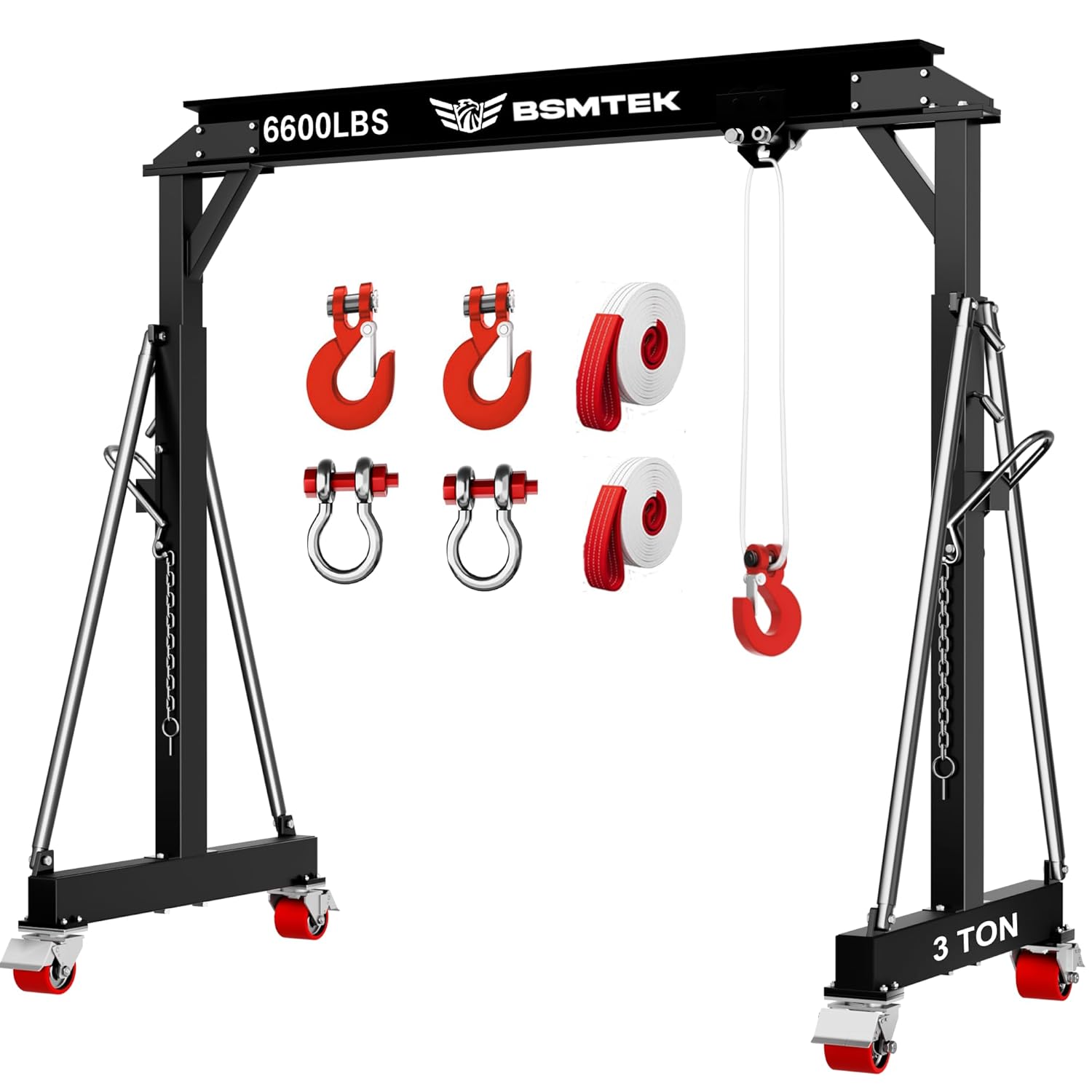 BSMTEK gantry crane review,BSMTEK gantry crane review and rating,BSMTEK gantry crane review pros cons,BSMTEK gantry crane review honest opinion,BSMTEK gantry crane review verdict,6600lbs gantry crane review worth buying unboxing — first impressions and package contents