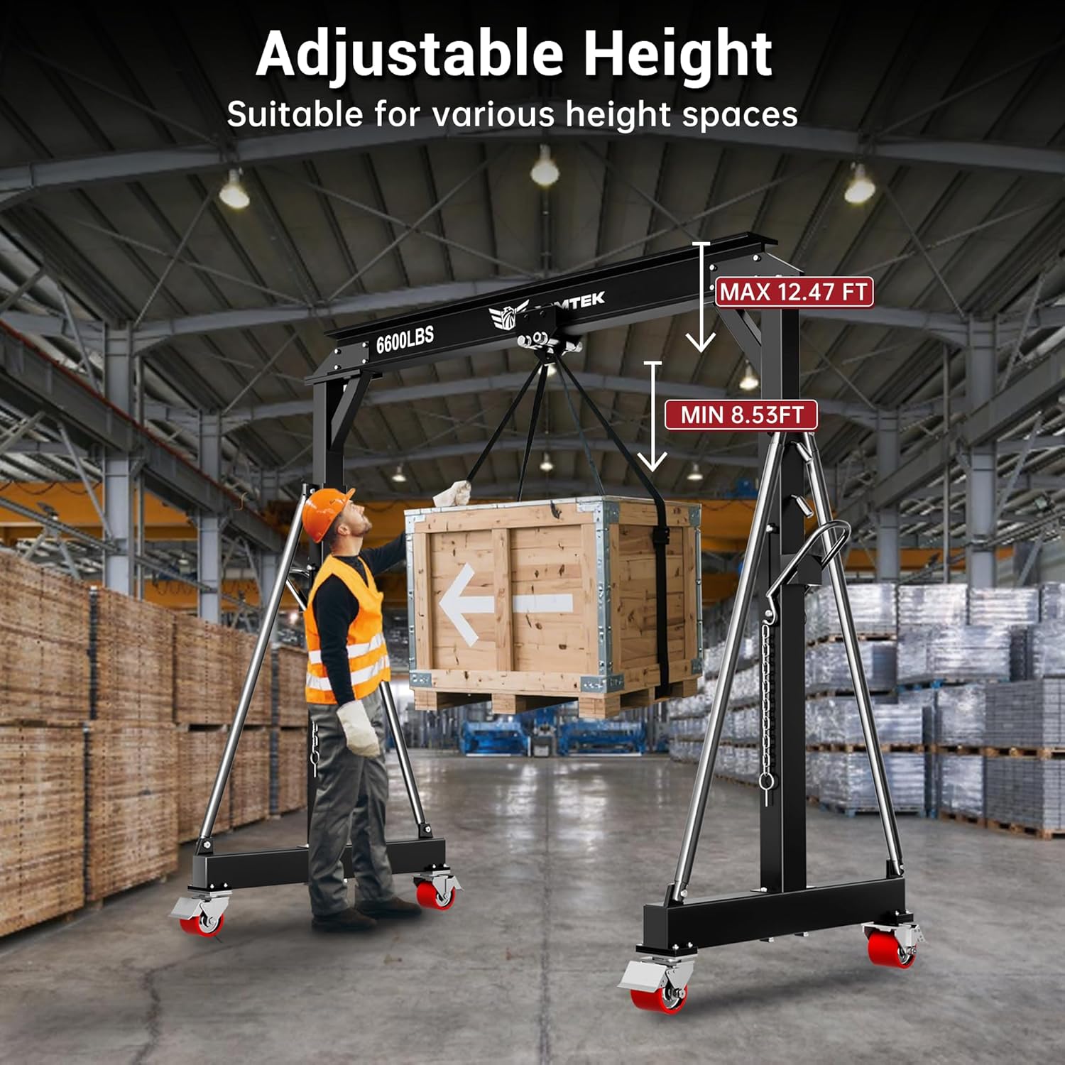 BSMTEK gantry crane review,BSMTEK gantry crane review and rating,BSMTEK gantry crane review pros cons,BSMTEK gantry crane review honest opinion,BSMTEK gantry crane review verdict,6600lbs gantry crane review worth buying setup process and initial configuration