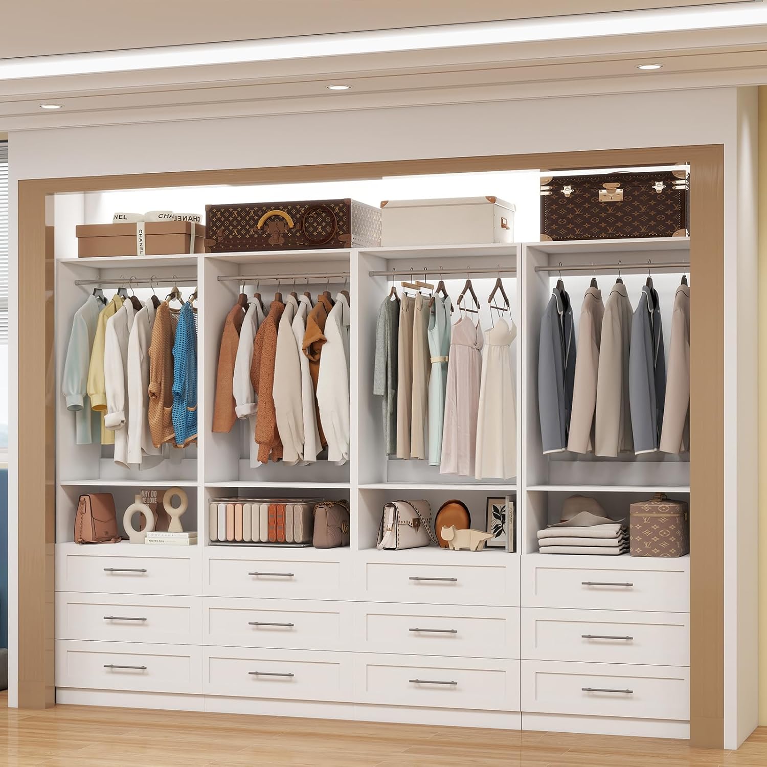 Dilando closet system review full box contents and build quality