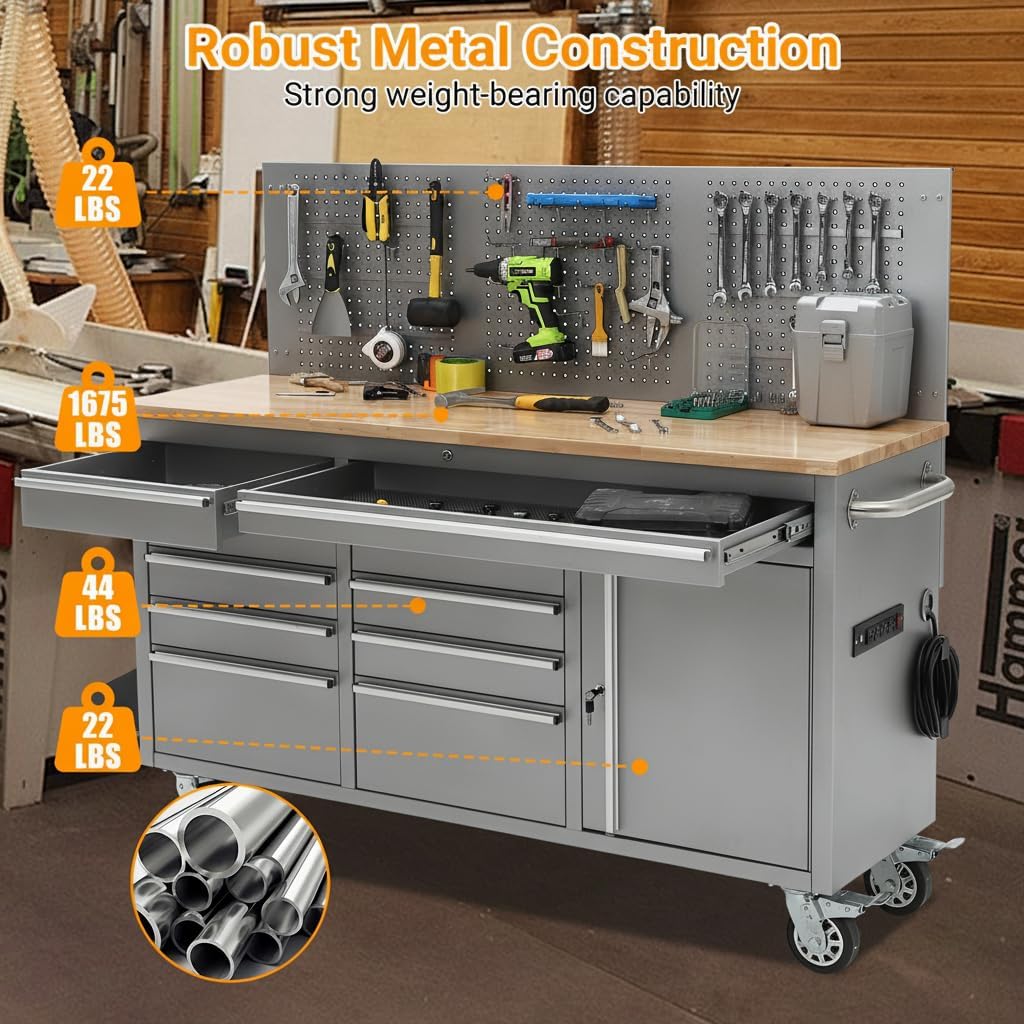 IDEALHOUSE 61-inch rolling tool chest review,IDEALHOUSE rolling tool chest review and rating,is IDEALHOUSE tool chest worth buying,IDEALHOUSE 61-inch tool chest review pros cons,IDEALHOUSE rolling cabinet review honest opinion,IDEALHOUSE tool chest review verdict real-world details not found in the official specs