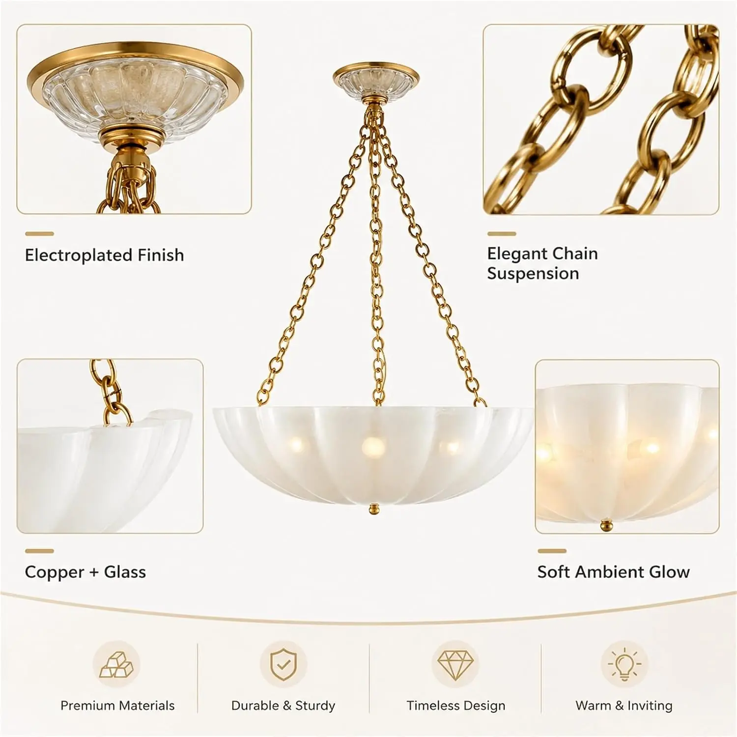 NJGGC glass bowl chandelier review,glass bowl chandelier review and rating,is NJGGC chandelier worth buying,NJGGC chandelier review pros cons,glass pendant light review honest opinion,NJGGC brass chandelier review verdict performance results — claims verified against real-world testing