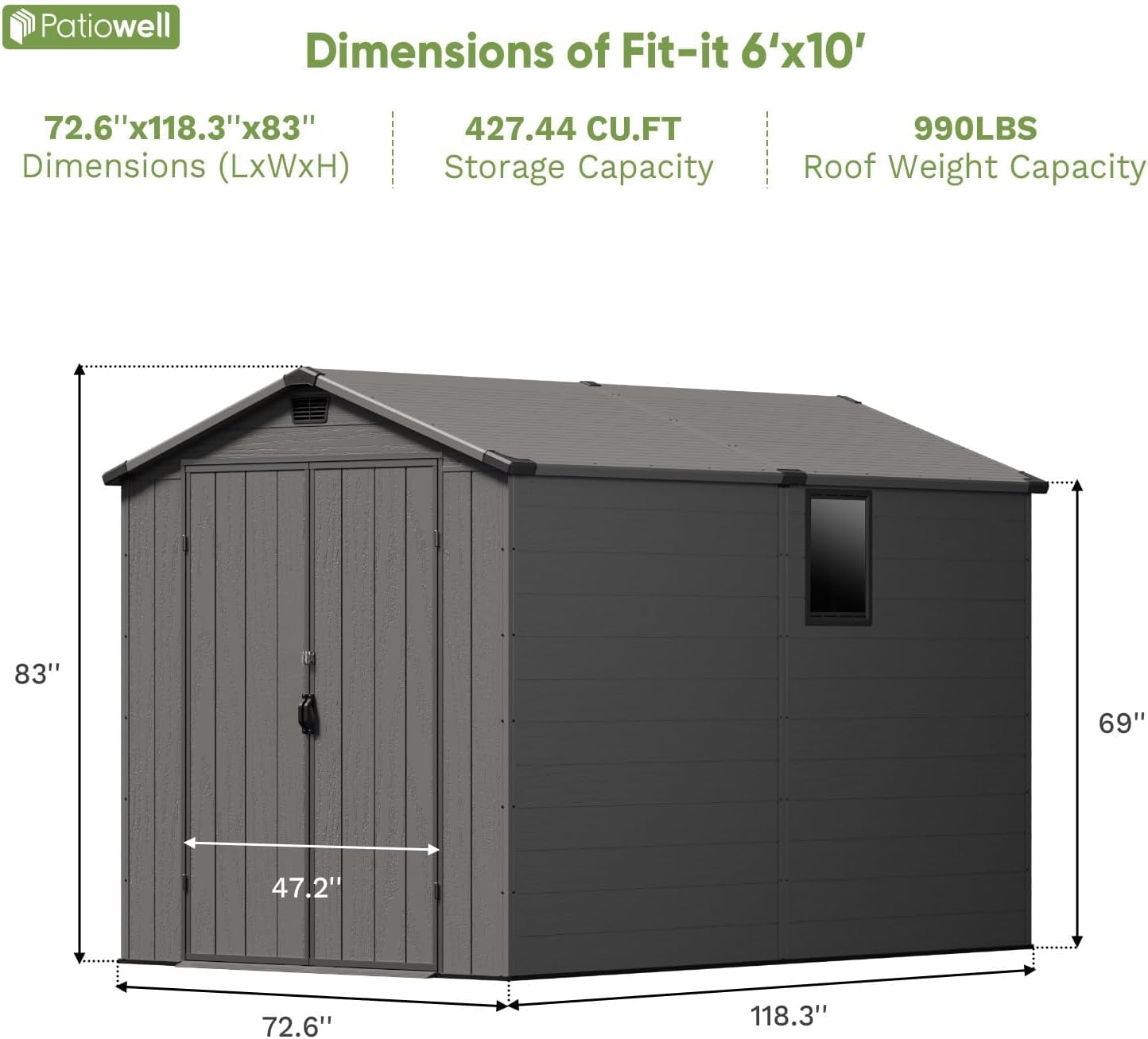 Patiowell 6x10 shed review,Patiowell shed review and rating,is Patiowell shed worth buying,Patiowell 6x10 shed review pros cons,Patiowell shed review honest opinion,Patiowell 6x10 shed review verdict performance testing and real-world results