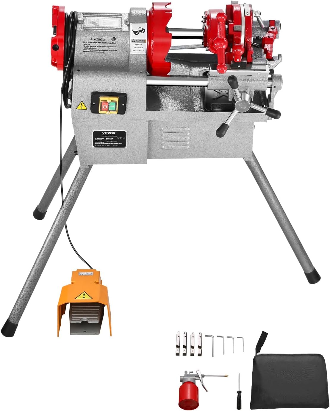 VEVOR electric pipe threader review,VEVOR pipe threader review and rating,is VEVOR pipe threader worth buying,VEVOR pipe threader review pros cons,VEVOR pipe threader review honest opinion,VEVOR electric pipe threader review verdict — full box contents and build quality