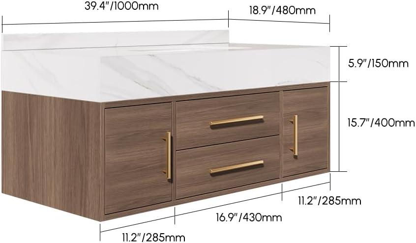 Weibath floating bathroom vanity review,Weibath bathroom vanity review pros cons,floating bathroom vanity review honest opinion,Weibath 39 inch vanity review verdict,wall mounted vanity review worth buying,sintered stone vanity review and rating key features and specifications overview