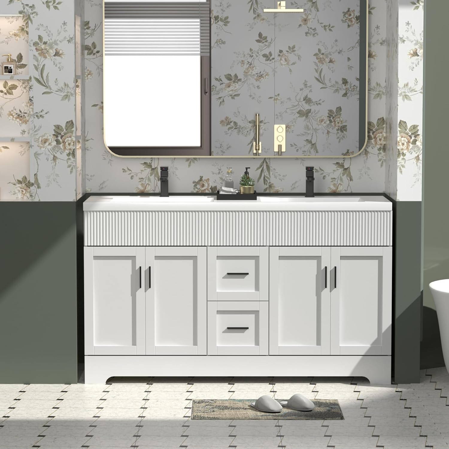 eclife 60 bathroom vanity review eclife 60 vanity review and rating is eclife 60 vanity worth buying eclife 60 vanity review pros cons eclife 60 vanity review honest opinion eclife 60 bathroom vanity review verdict unboxing first impressions and build quality assessment