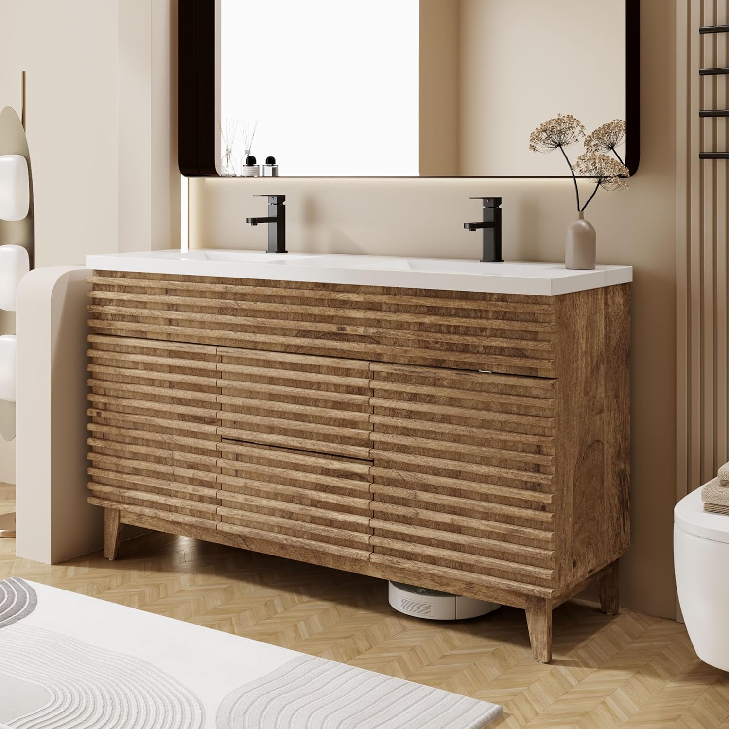 eclife 60 bathroom vanity review,eclife 60 vanity review and rating,is eclife 60 vanity worth buying,eclife 60 vanity review pros cons,eclife 60 vanity review honest opinion,eclife 60 bathroom vanity review verdict after weeks of real-world daily use