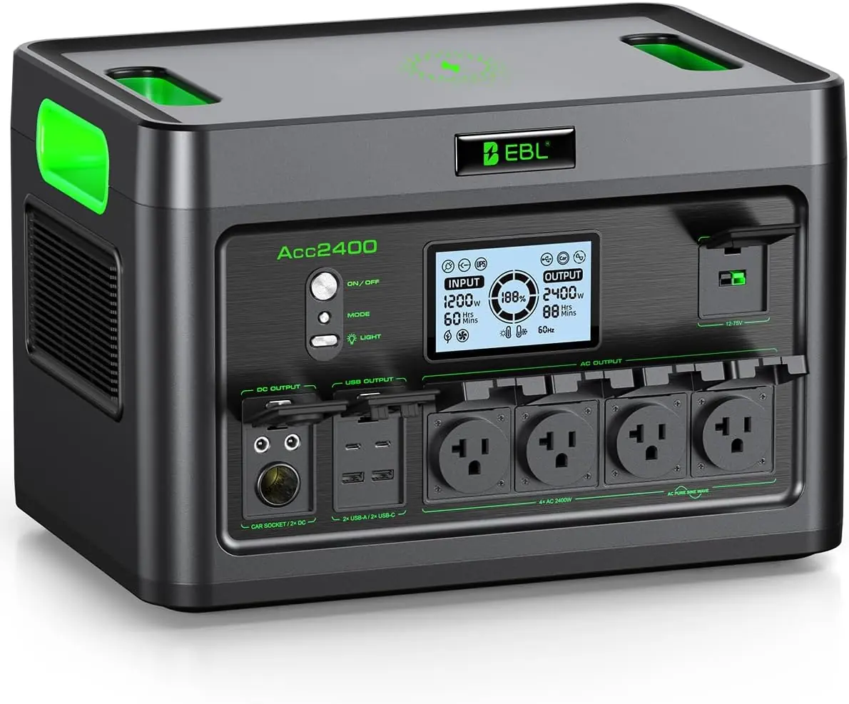 EBL 2400W Portable Power Station review: Honest Verdict 1 EBL 2400W Portable Power Station review,EBL 2400W power station review and rating,is EBL 2400W worth buying,EBL Acc2400 review pros cons,EBL portable power station honest review,EBL 2400W review verdict — full box contents and build quality