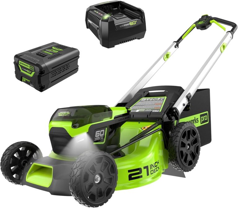 Image 1 of Greenworks 60V Lawn Mower Review