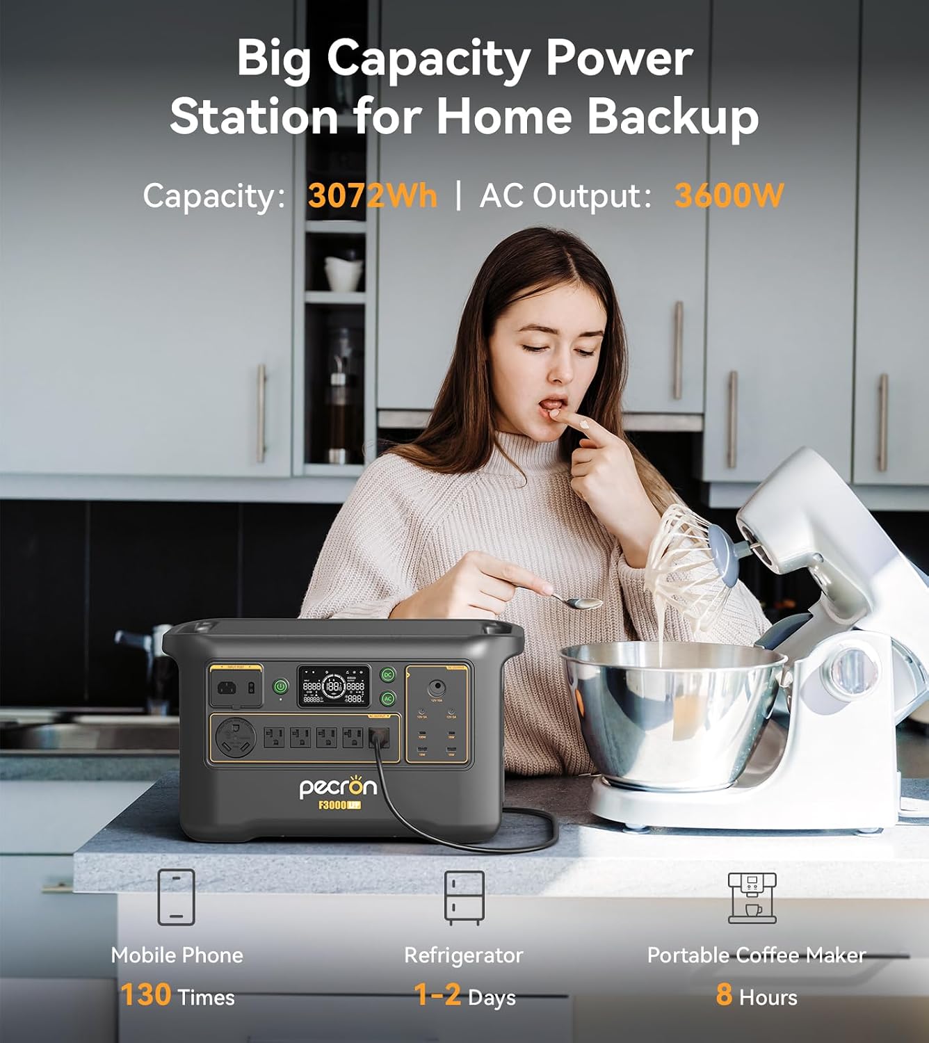 PECRON F3000LFP Review: Honest 3072Wh Power Station Verdict 2 PECRON F3000LFP review,PECRON F3000LFP review and rating,is PECRON F3000LFP worth buying,PECRON F3000LFP review pros cons,PECRON F3000LFP honest review,PECRON F3000LFP review verdict — design and build quality detail