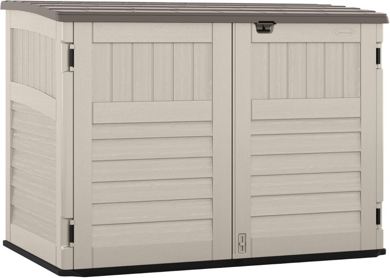 Image 1 of Suncast Horizontal Storage Shed Review