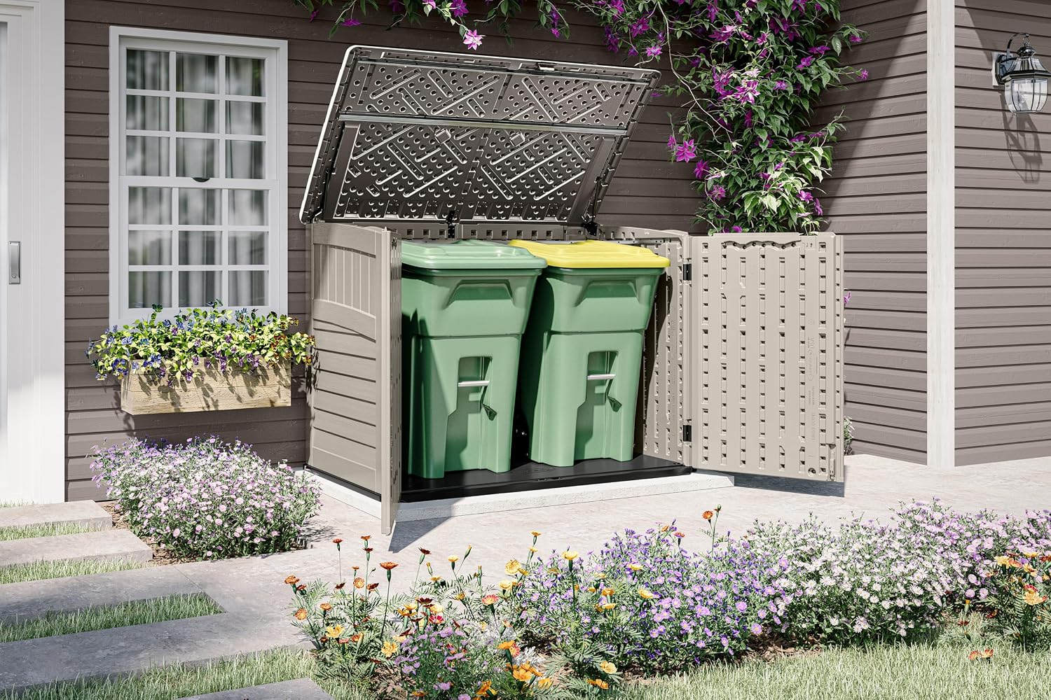 Suncast Horizontal Storage Shed Review,Suncast horizontal storage shed review and rating,Suncast horizontal shed review worth buying,Suncast Stow-Away shed review pros cons,Suncast horizontal shed review honest opinion,Suncast storage shed review verdict feature breakdown and specification detail